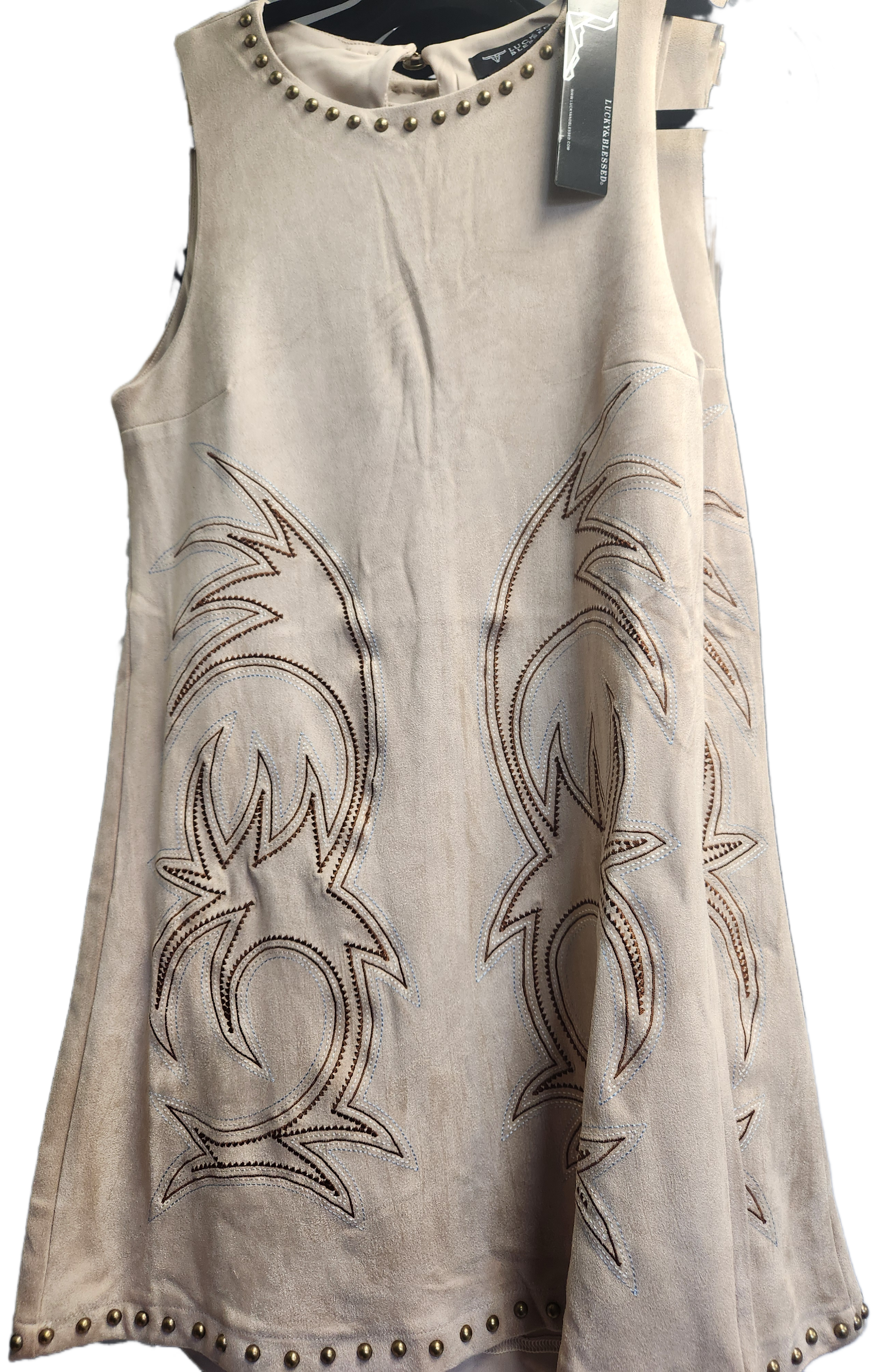Robe Rétro Femme à Col V Et Manches Courtes - Style Western Country, Longueur Maxi - Tissu Doux Et élastique - 10